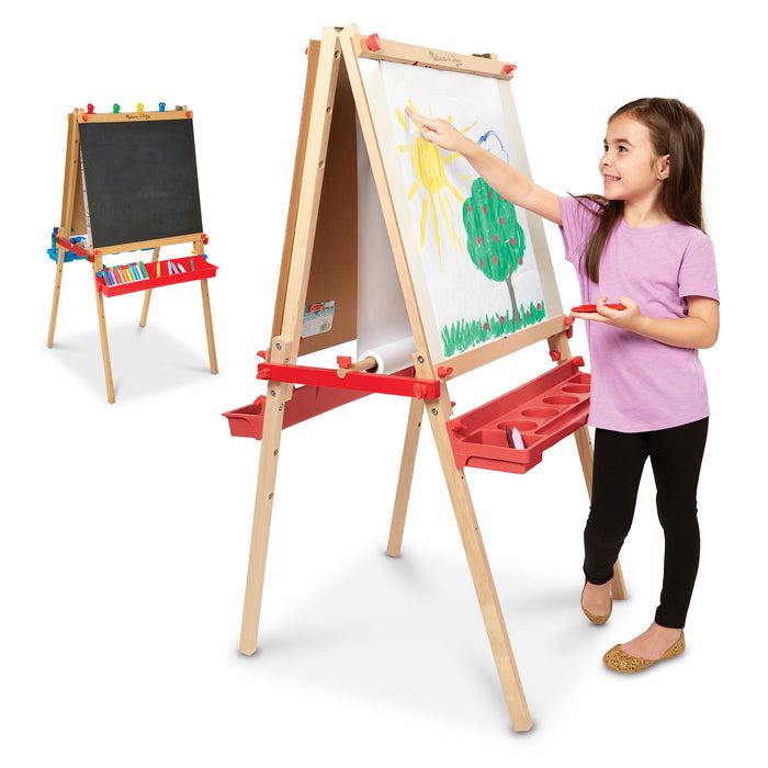 Deluxe Wooden Standing Art Easel