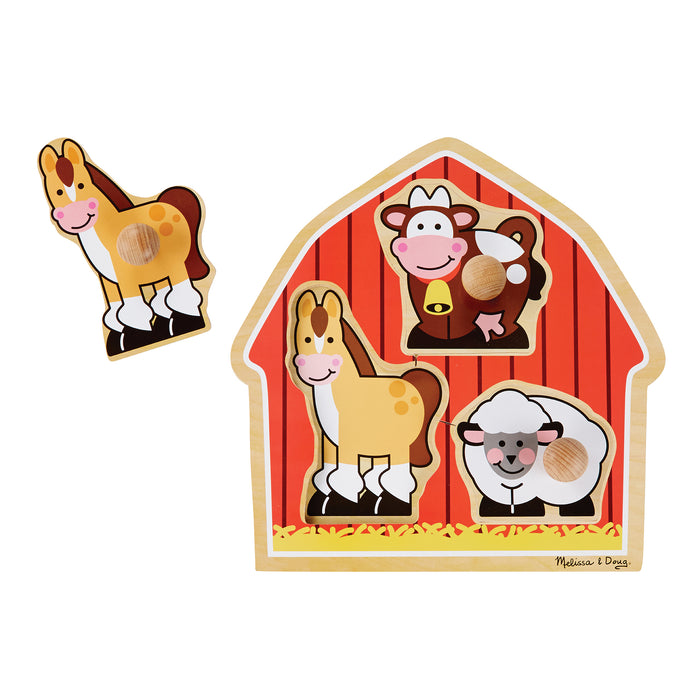 Barnyard Animals Jumbo Knob