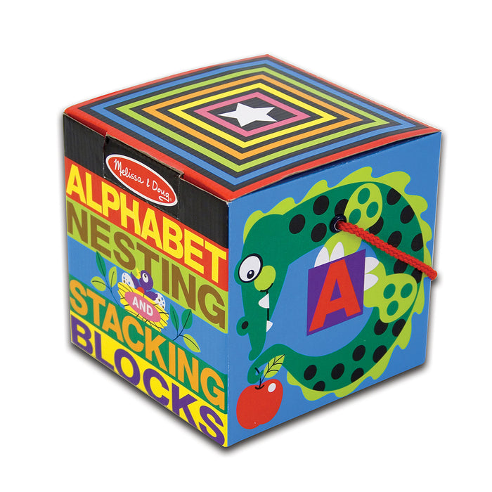 Alphabet Nesting and Stacking Blocks (UC)