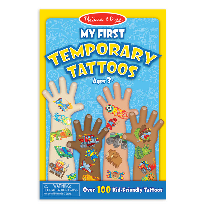 My First Temporary Tattoos - Blue