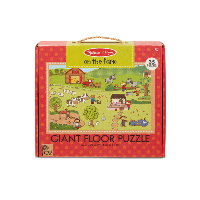 Giant Floor Puzzle - On The Farm - 35 Pc