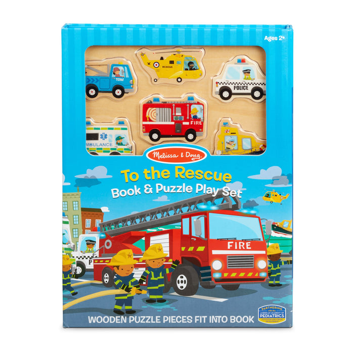 Book & Puzzle Play Set: To the Rescue