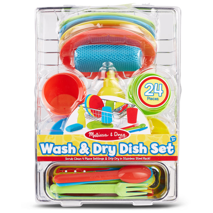 Let's Play House! Wash & Dry Dish Set