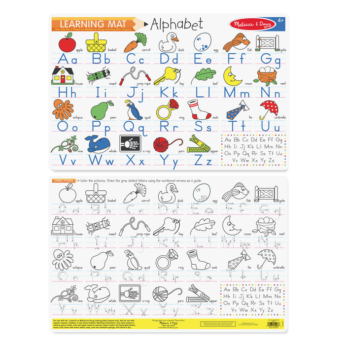 Alphabet Write-A-Mat (Bundle of 6)