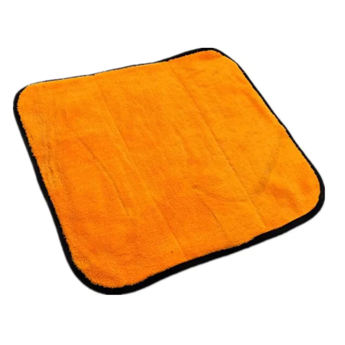 Formula Microfibre Buffing Towel 40X45Cm 800Gsm Orange & Grey Single