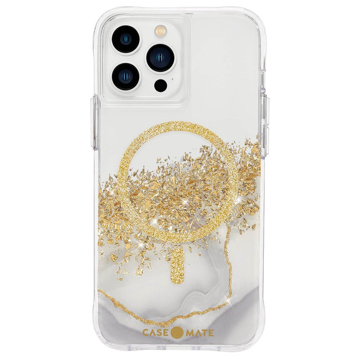 Casemate iPhone 14 Pro Max (6.7") MagSafe Case Anti-Microbial - Karat Marble