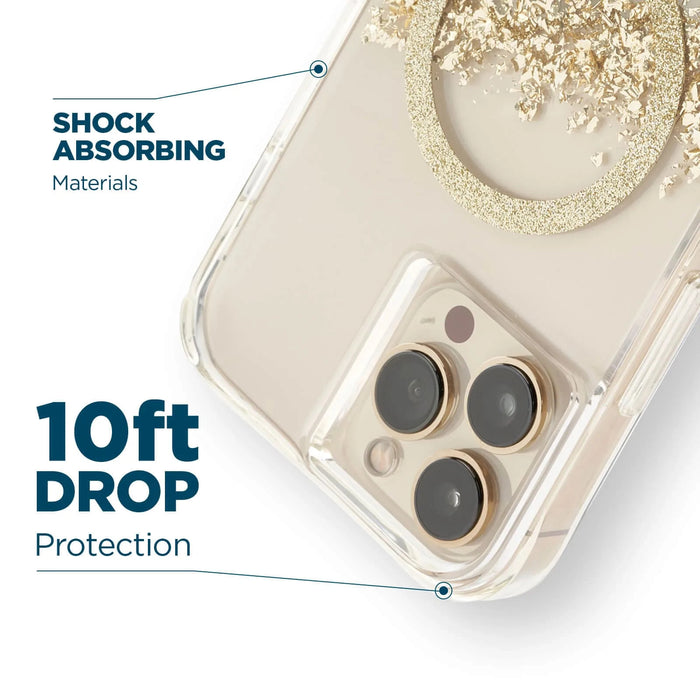 Casemate iPhone 14 Pro Max (6.7") MagSafe Case Anti-Microbial - Karat Marble