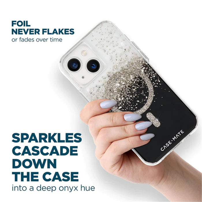 Casemate iPhone 14 Plus (6.7") MagSafe Case Anti-Microbial - Karat Onyx