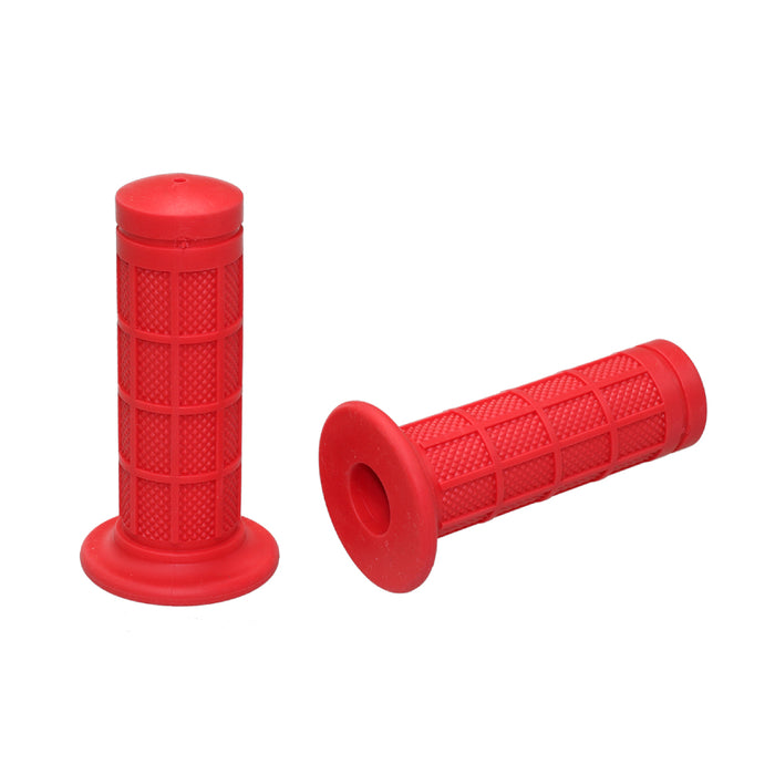 HANDLEBAR GRIPS PYSCHIC CRF50 XR50 JR50 DR70 KDX50 PW50 TTR50 74-21 MINI RED