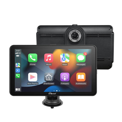 Ottocast Carplay & Android Auto Wireless Screen 7" With 2K Front Camera