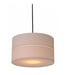 Orbit Frea Drum Pendant Shade Cream