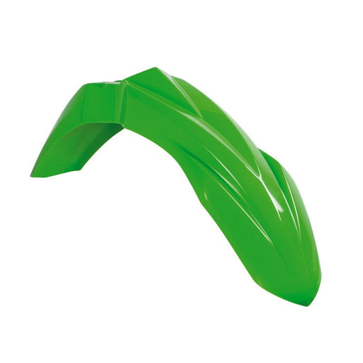 FRONT FENDER RTECH KAWASAKI KX250F 17-21 KX450F 16-21 GREEN