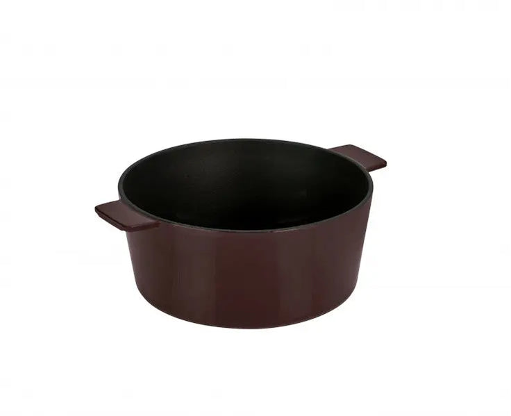 Stanley Rogers Cast Iron French Oven Bordeaux 24cm