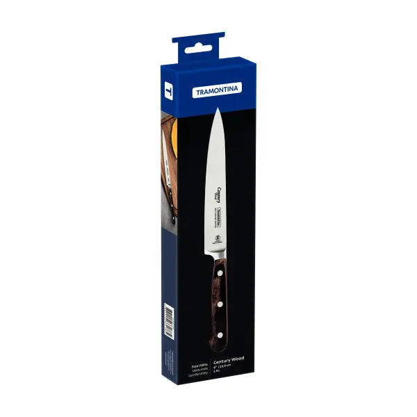 Tramontina Century Wood Utility Knife 6", 15cm