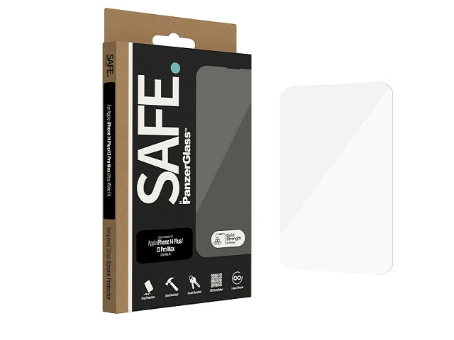 PanzerSafe UltraWide Fit Screen Protector iPhone 14 Plus / 13 Pro Max