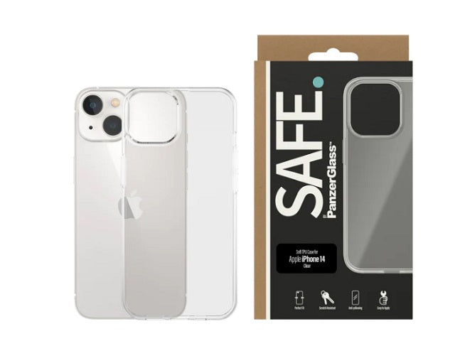 PanzerSAFE TPU Case - Case iPhone 13/14 - Clear