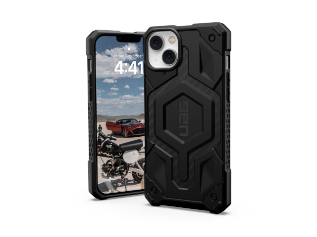 UAG Monarch Magsafe - Case iPhone 14 Plus - Carbon Fiber