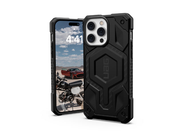 UAG Monarch Magsafe - Case iPhone 14 Pro Max - Carbon Fiber