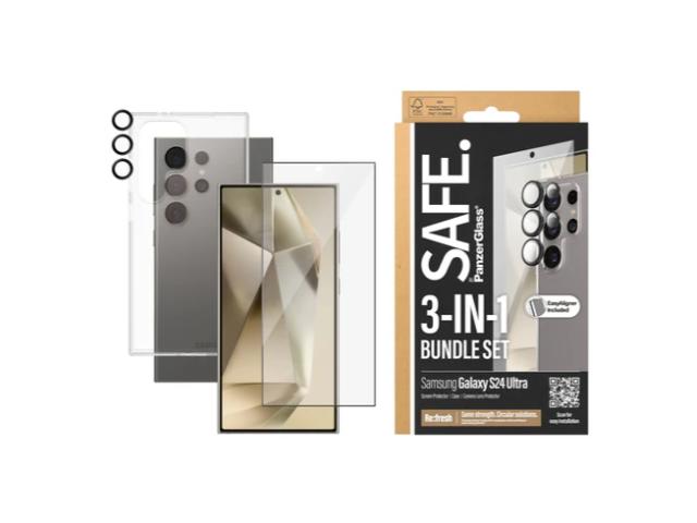 SAFE by Panzer 3 in 1 Bundle - Samsung GS24 Ultra