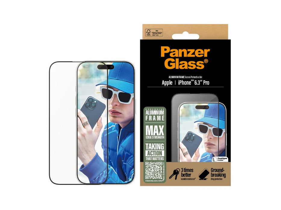 PanzerGlass UWF Aluminum Frame SP -iPhone 16 Pro