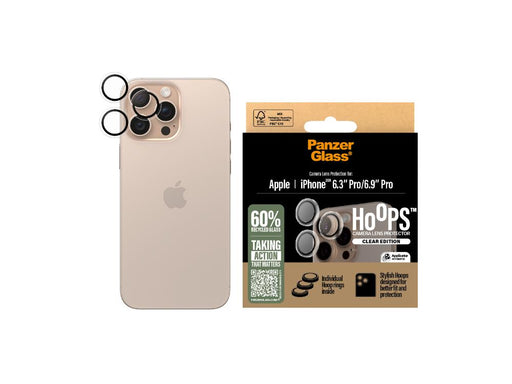PanzerGlass Hoops LP -iPhone 16 Pro/ProMax - Clear