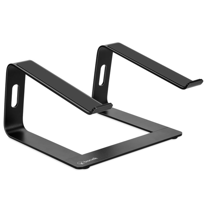 Bonelk Elevate Stance Aluminium Riser Laptop Stand (Black)