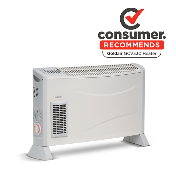 Goldair 2000W Convector Heater GCV330 9420014212854