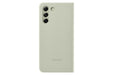 Samsung S21 FE Smart Clear View Cover Olive Case