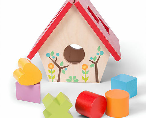 Little Bird House Shape Sorter