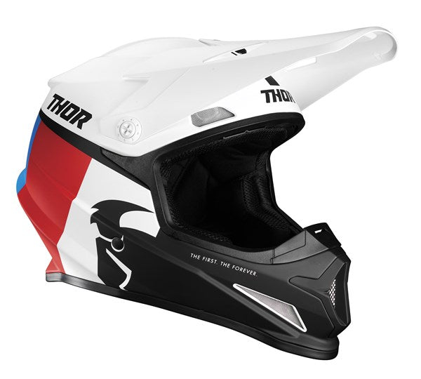 HELMET S21 THOR MX SECTOR RACER WHITE BLUE RED XL