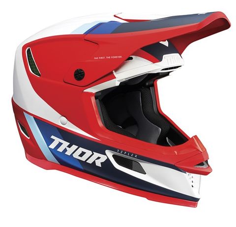 Helmet S23 Thor Mx Reflex Apex Red/White/Blue Medium