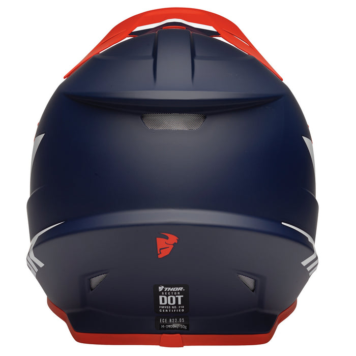 Helmet S23 Thor Mx Sector Chevron Red/Navy Xl