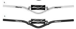 HANDLEBARS SLIPPERY JET SKI 4 DEGREE SUITS YAMAHA & KAWASAKI POLE SKI SILVER