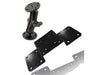 Steel Mounting Bracket + RAM Ball Mount w Round Base