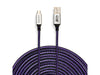 KontrolFreek: 3.6M USB-A to MicroUSB Braided Cable