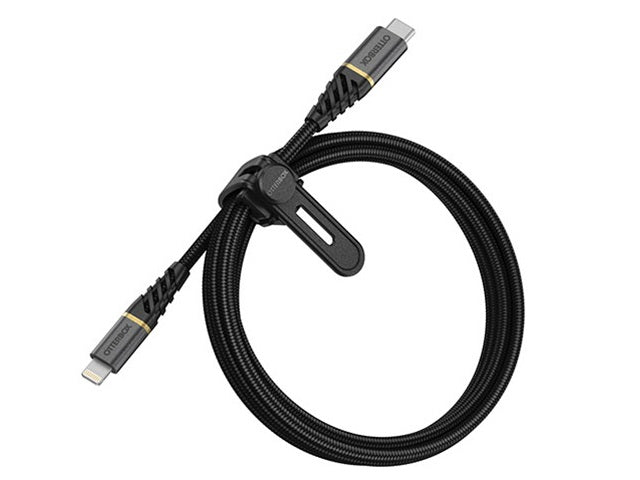 OTTERBOX CABLE TYPE-C 1M PREMIUM GLAMOUR BLACK