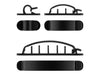 Goobay Cable Management Clip SET 6-pcs, black