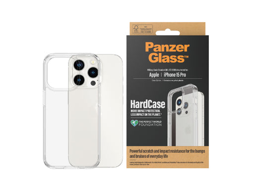 PanzerGlass Hard Case iPhone 15 Pro Clear