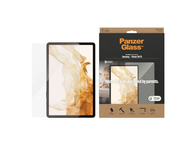 PanzerGlass Samsung Galaxy Tab S9 UltraWide Fit Screen Protector