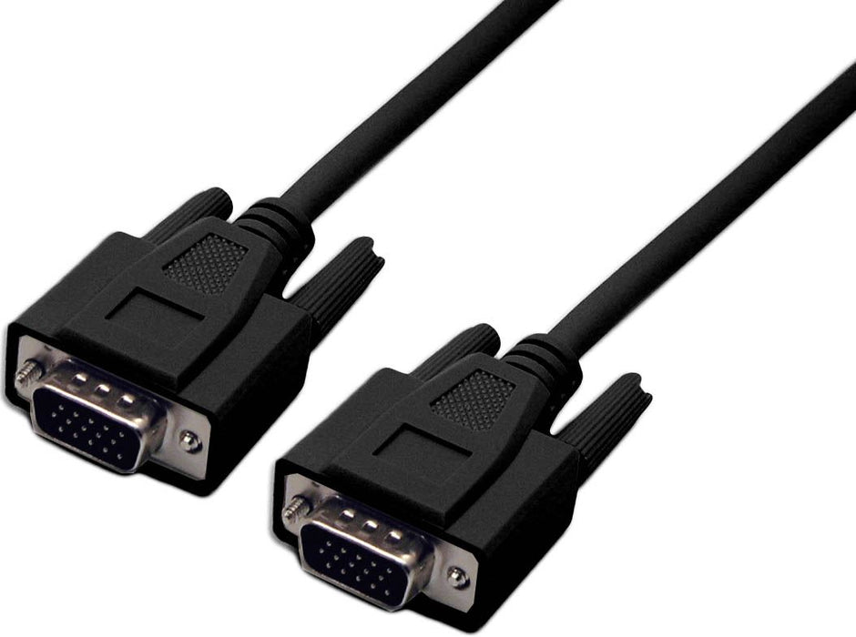 DYNAMIX 2m VGA Male/Male Monitor Cable. Moulded. Max Res: 800x600