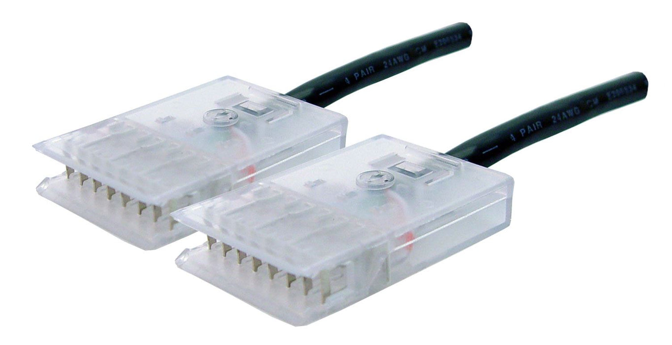 DYNAMIX 2m 4x Pair 110/110 Cat5e Patch Lead: Default Black, A spec