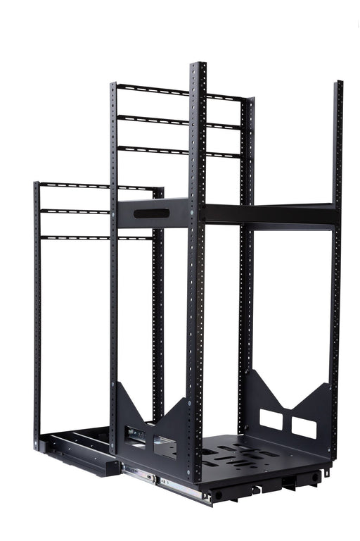 DYNAMIX 19'' 18U Rotary Rack. Rotation Angles of 45 & 90 Allow Easy Fitting