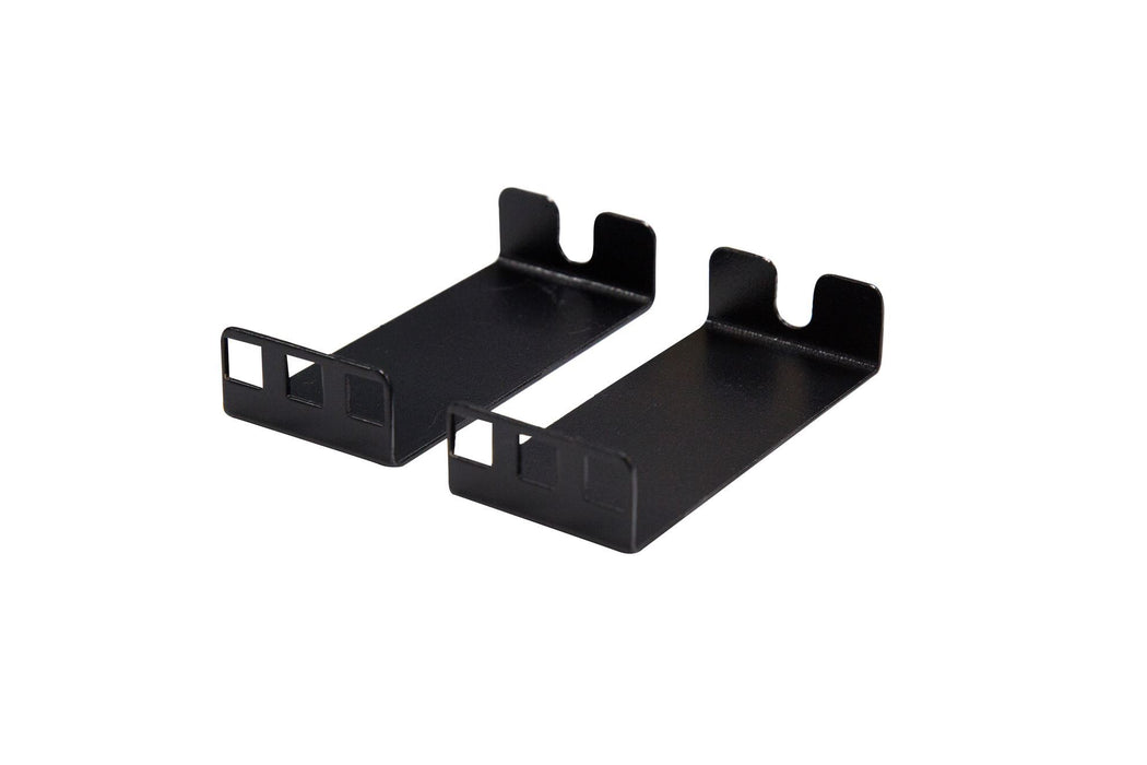 DYNAMIX Vertical Rail Extension Bracket for a 1U Rackmount. 100mm long. Max Load