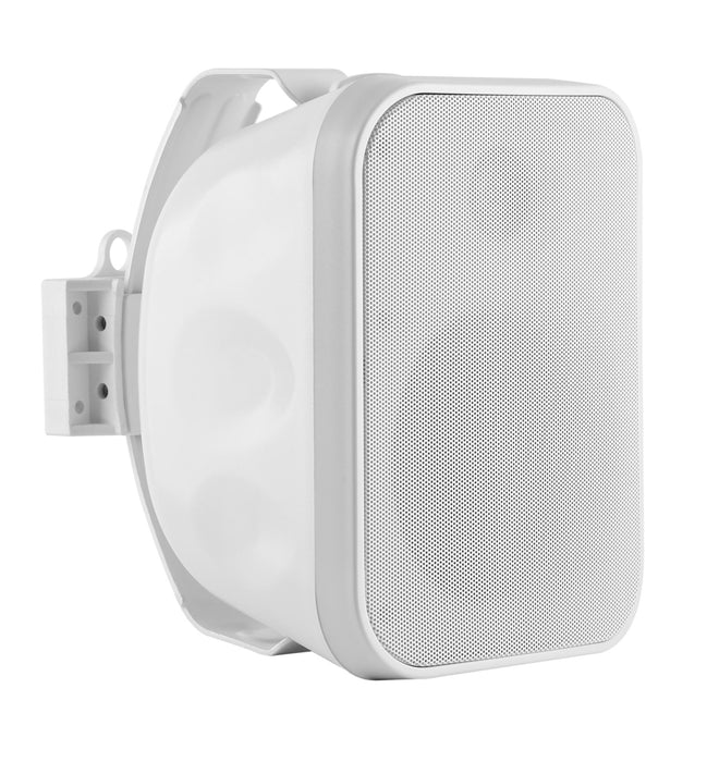 LUMI AUDIO 5.25'' 8ohm / 100V / 70V Outdoor On-Wall Speaker. IP56 40W RMS, Freq