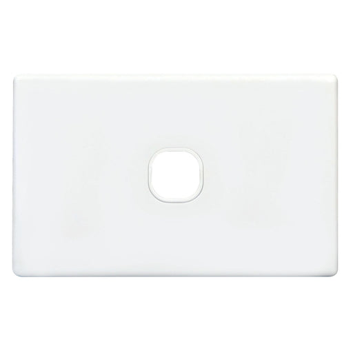 TRADESAVE Switch Plate ONLY. 1 Gang Accepts all Tradesave Mechanisms. Moulded in