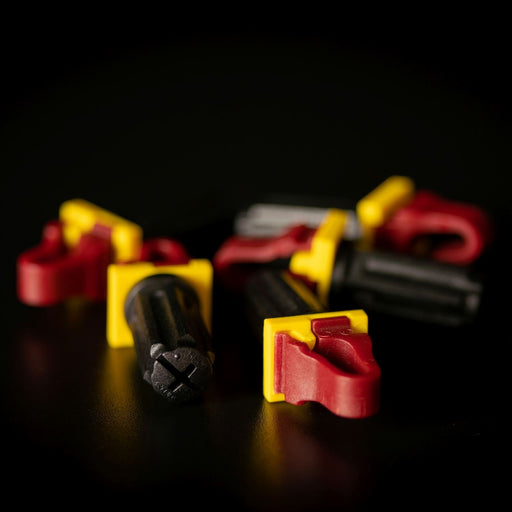 RACKSTUDS Series II 20-pack Maroon Smart Rack Mounting System. Universal Replace