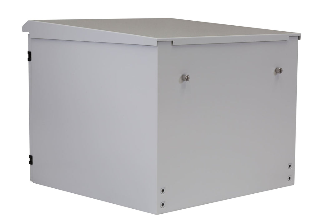 DYNAMIX 9RU Outdoor Wall Mount Cabinet. External Dims 611x525x515. IP65 rated. L