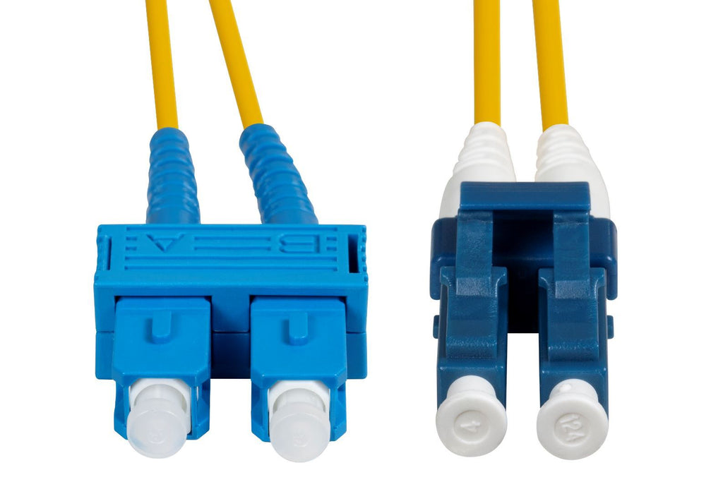 DYNAMIX 10M 9u LC/SC Duplex Single Mode G657A1 Bend Insensitive Fibre Lead