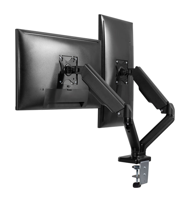 BRATECK Elegant Dual 17"-32" Counter Balance Monitor Desk Mount. Max Load up to