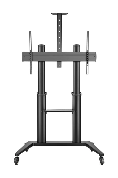 BRATECK 70"-120" Large Screen Ultra-strong Mobile TV Cart. Max Load 140Kgs. VESA